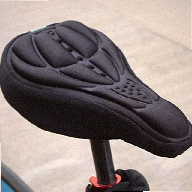 3D Bike Saddle Seat Cover Comfort Foam Cushion Soft Cycling Pad MTB
