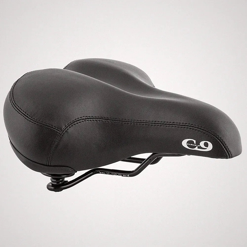 Cloud-9 Unisex Suspension Bicycle Comfort Seat Gel Plus Springs Cruiser Black